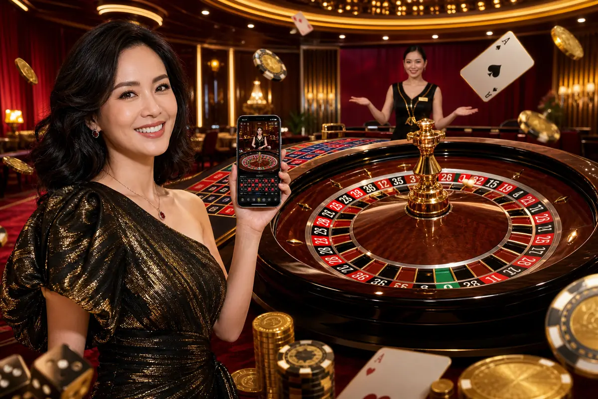 kuda888 Casino antara muka permainan langsung